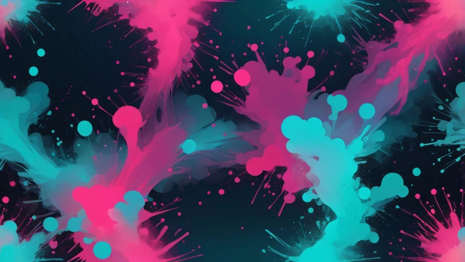 design astratto con colori vivaci e forme fluide pellicola backlit da DesignDoodle