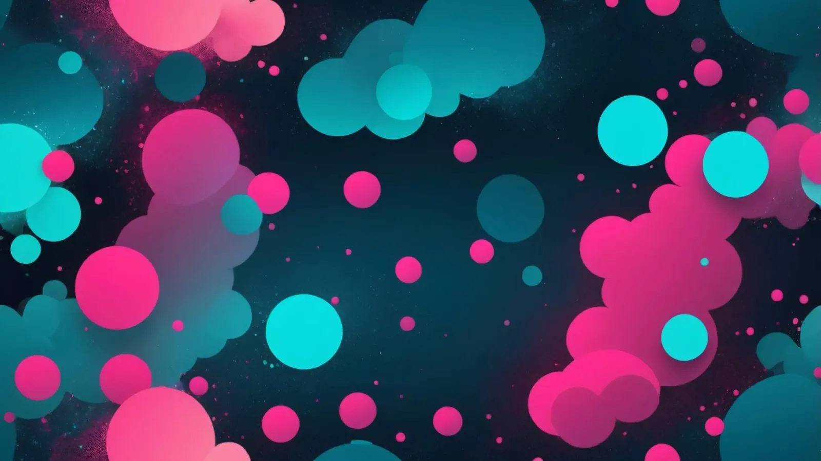 Colorful abstract background design featuring vibrant circle canvas by DesignDoodle
