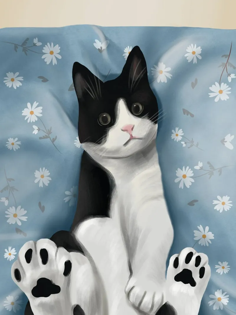 Paws and Petals pellicola backlit da Flow Line