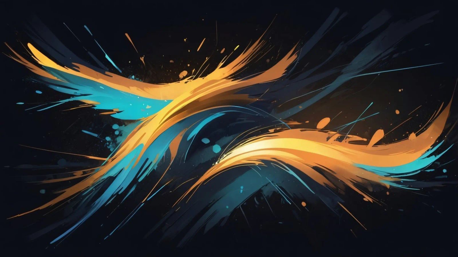 Dynamic abstract background design with vibrant colors poster by DesignDoodle