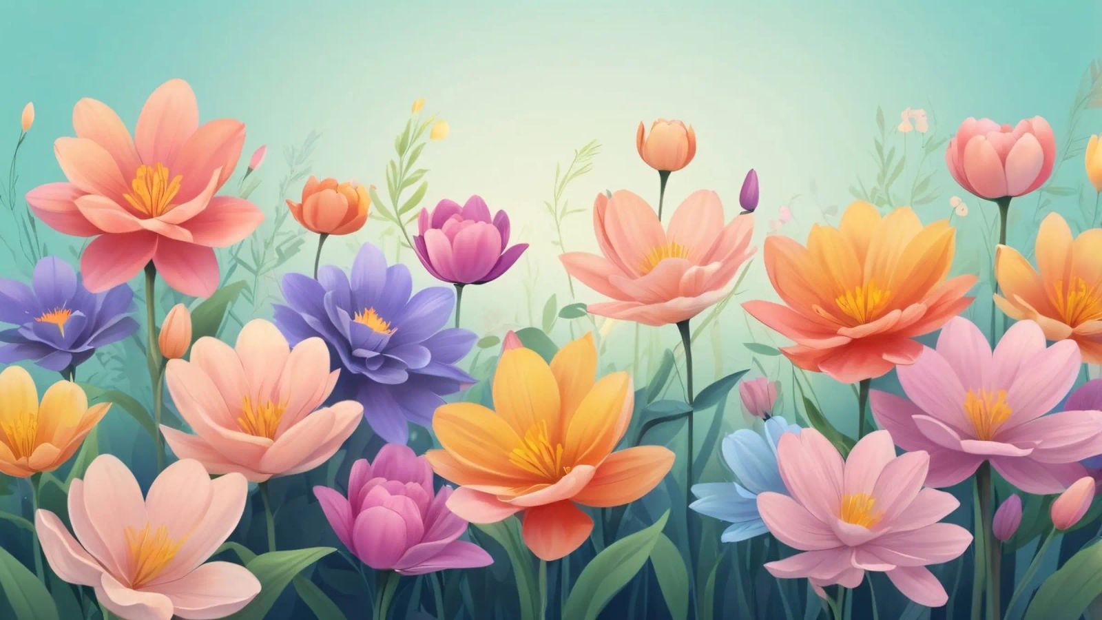 diseño floral con un relajante arreglo de flores poster de DesignDoodle