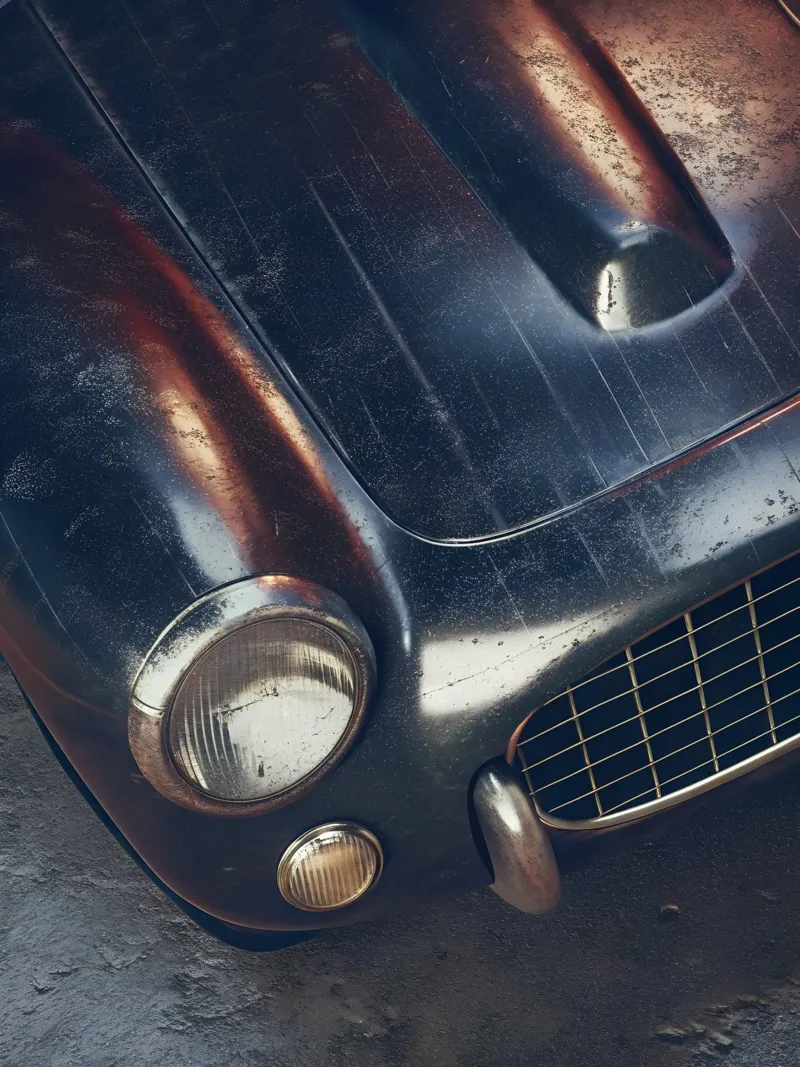 Auto d'epoca Drak Vibes plexiglass da CAR EDITION