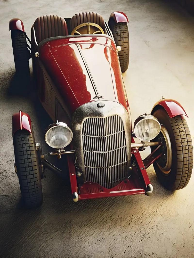Auto d'epoca pellicola backlit da CAR EDITION