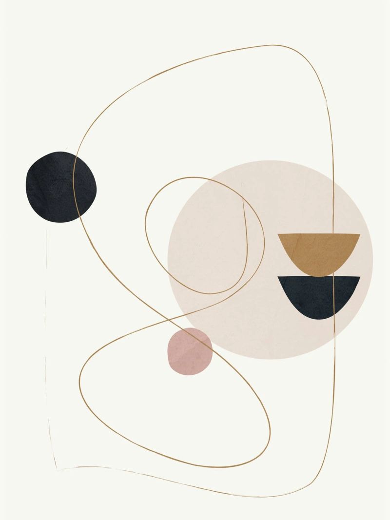 Abstract Minimal Art pellicola backlit da Flow Line