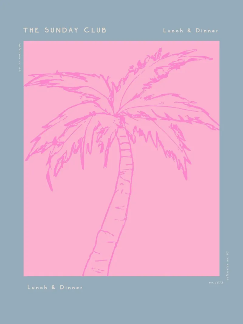 The Sunday Club No 11 poster da treechild