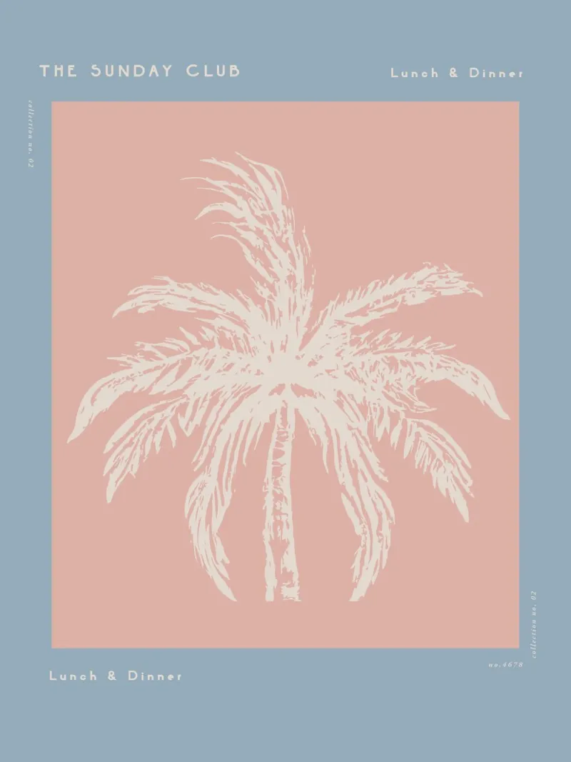 The Sunday Club No 8 poster da treechild