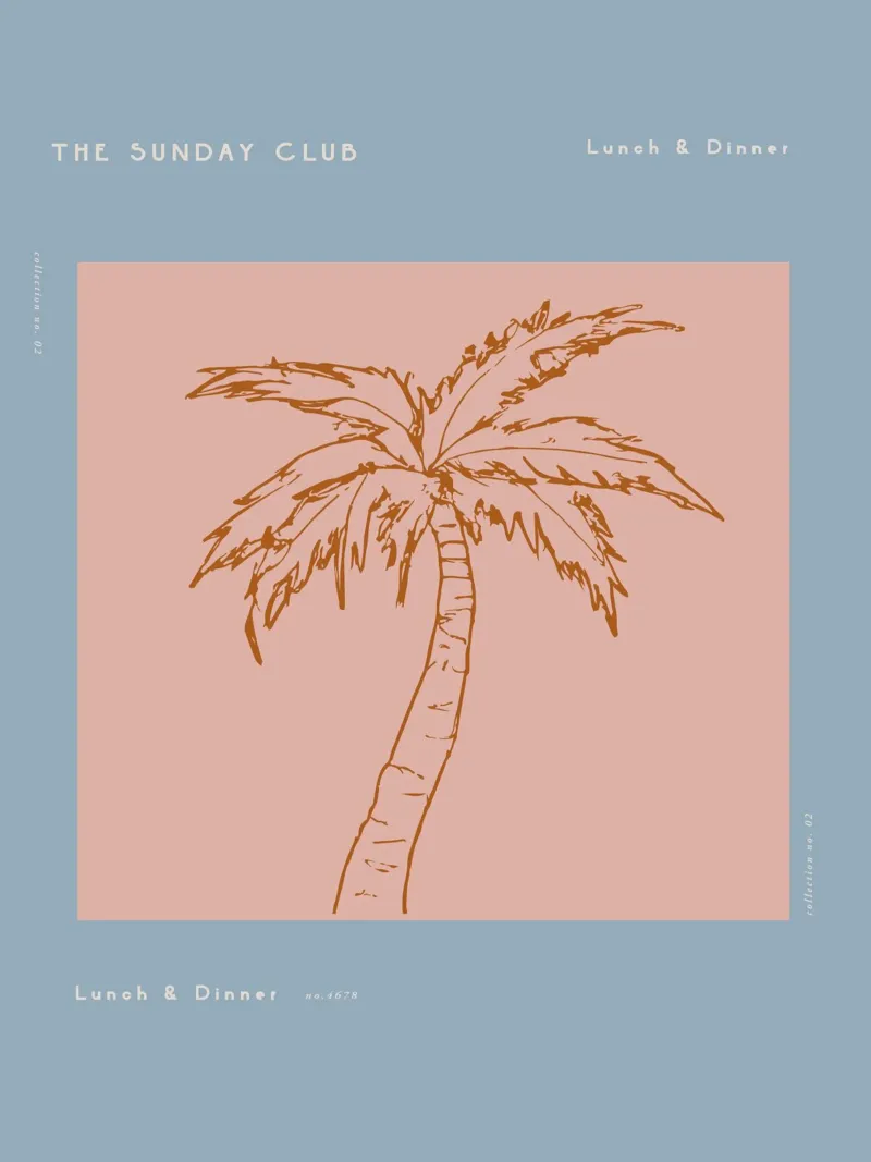 The Sunday Club No 5 poster da treechild