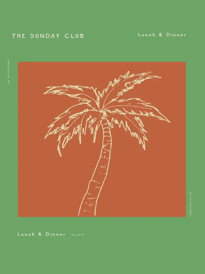 The Sunday Club No 4 poster da treechild