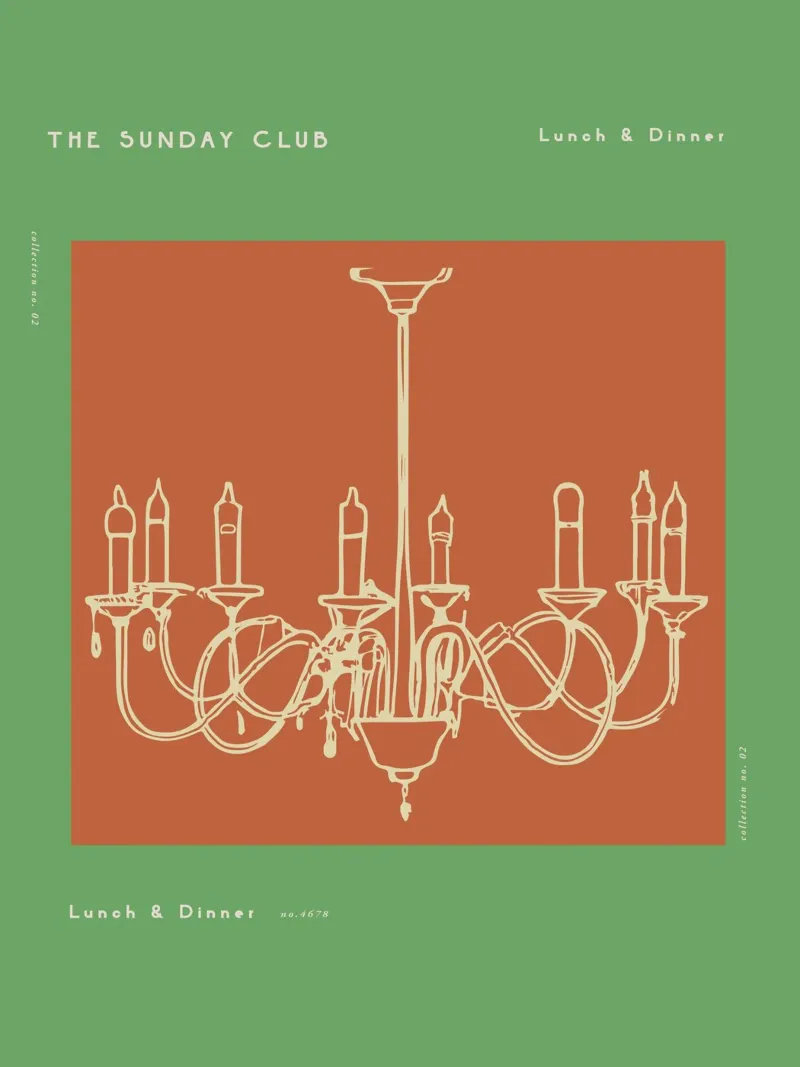 The Sunday Club No 3 poster da treechild