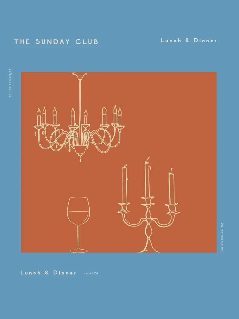 The Sunday Club No 2 poster da treechild