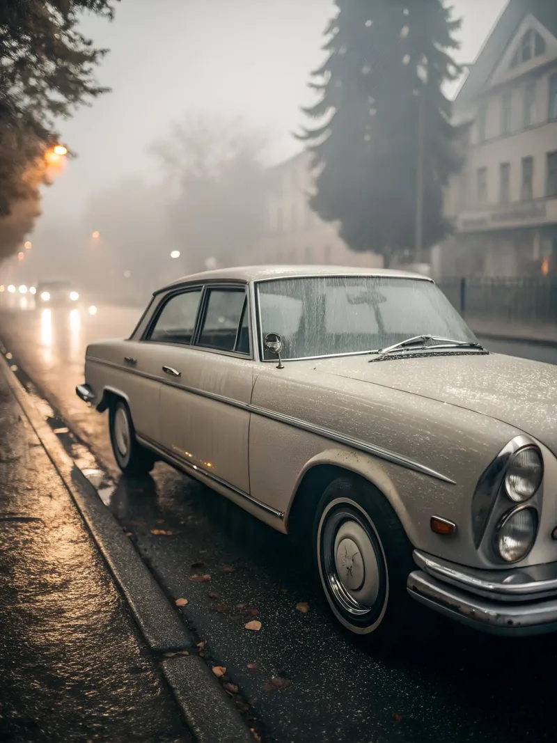 Oldtimer-Regen Hahnemühle von CAR EDITION