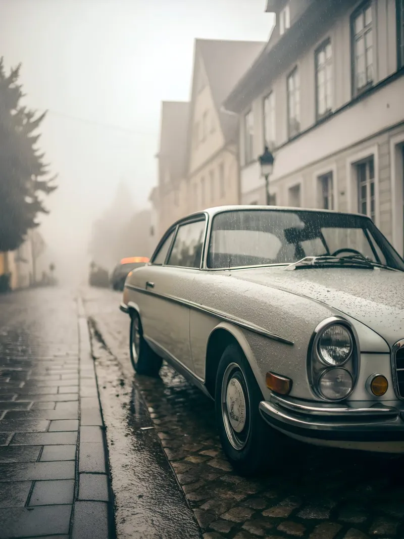 Oldtimer-Regen Hahnemühle von CAR EDITION