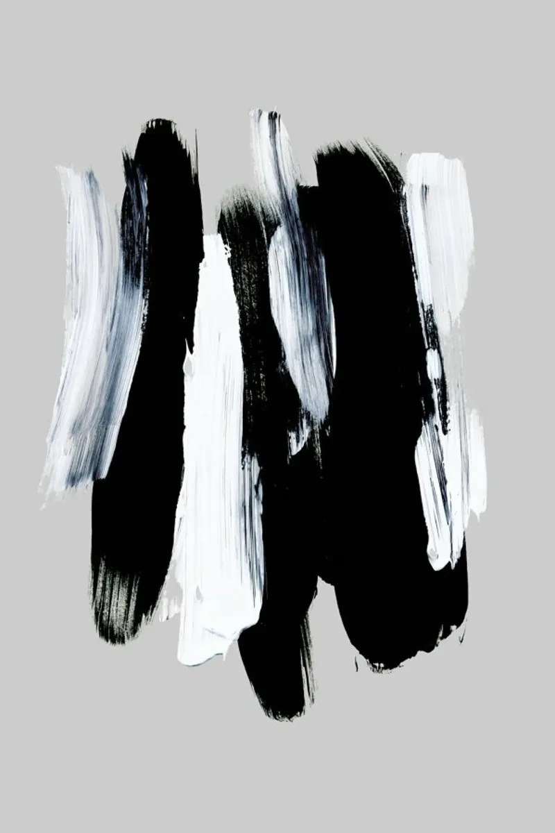 Abstract Brush Strokes 12 alluminio dibond da Mareike Böhmer