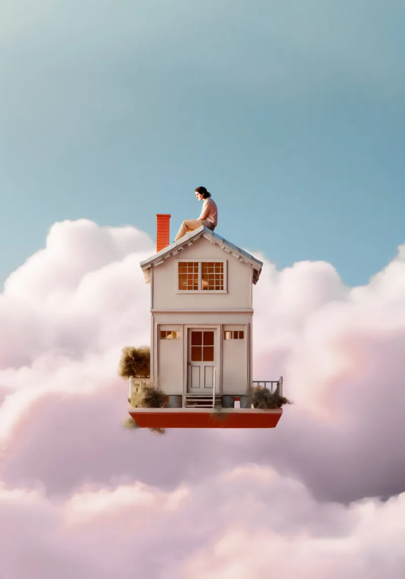 Flying House plexiglass da My Tiny Home