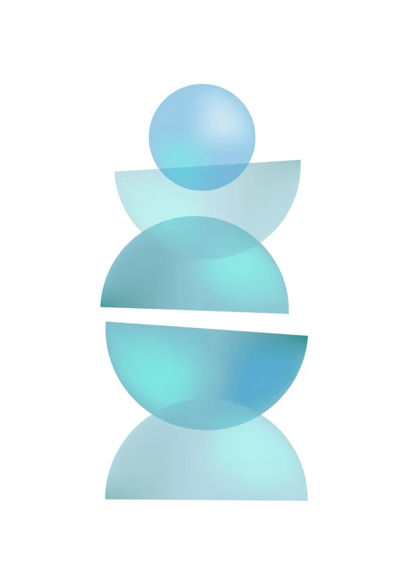 Abstract Shapes poster da My Tiny Home