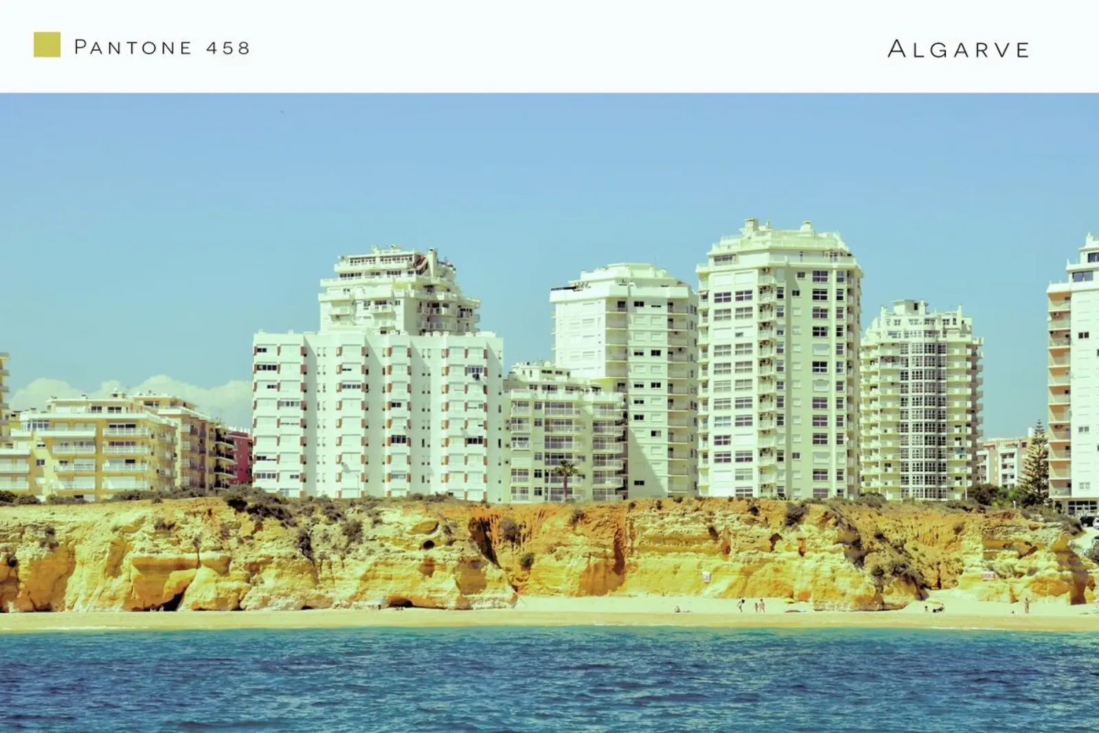 Algarve 2 poster con telaio in plastica da In Full Color