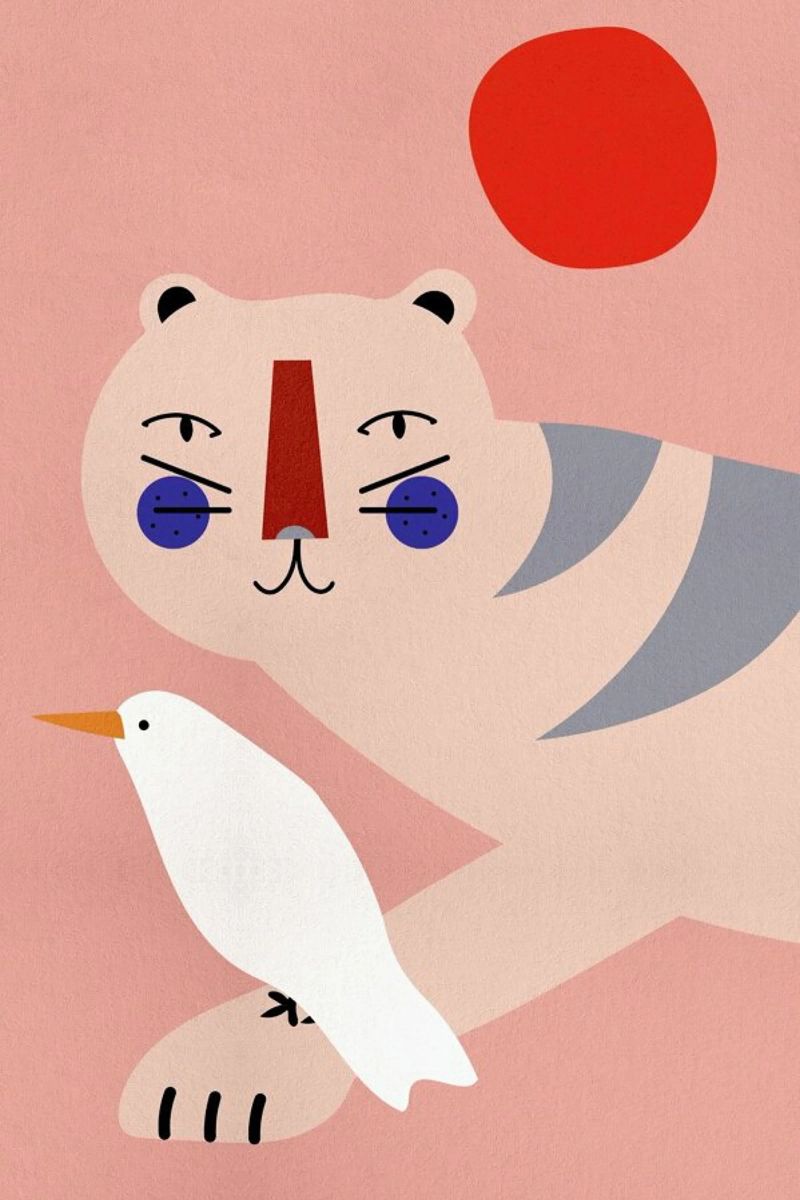An Unlikely Friendship Poster von Little Flourishes