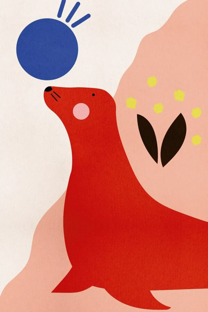 The Perfect Balance poster da Little Flourishes