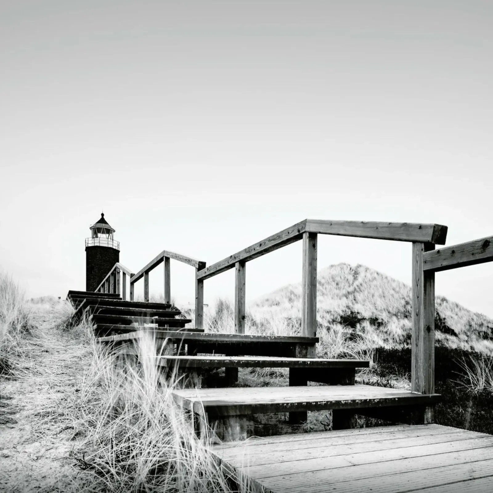 Sylt - Quermarkenfeuer Study 2 pellicola backlit da Håggard Photography | Ronny Behnert