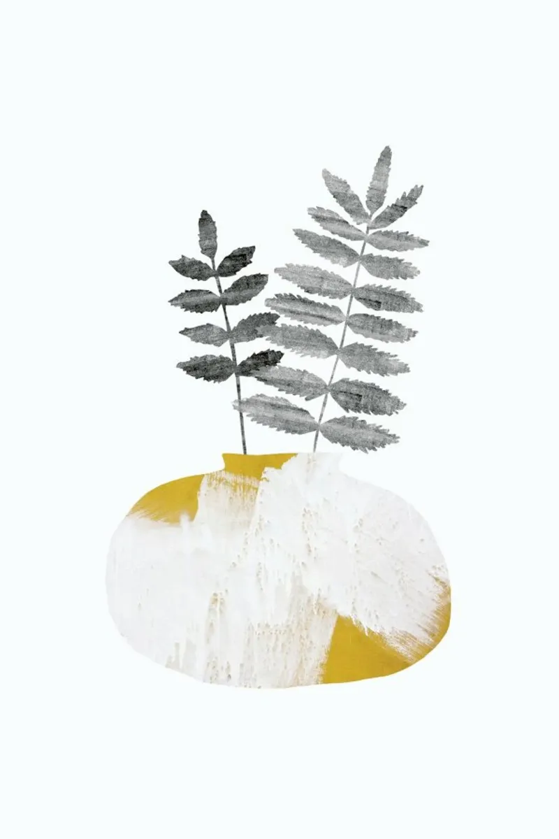 Urban Vases No. 4 poster con telaio in plastica da typealive