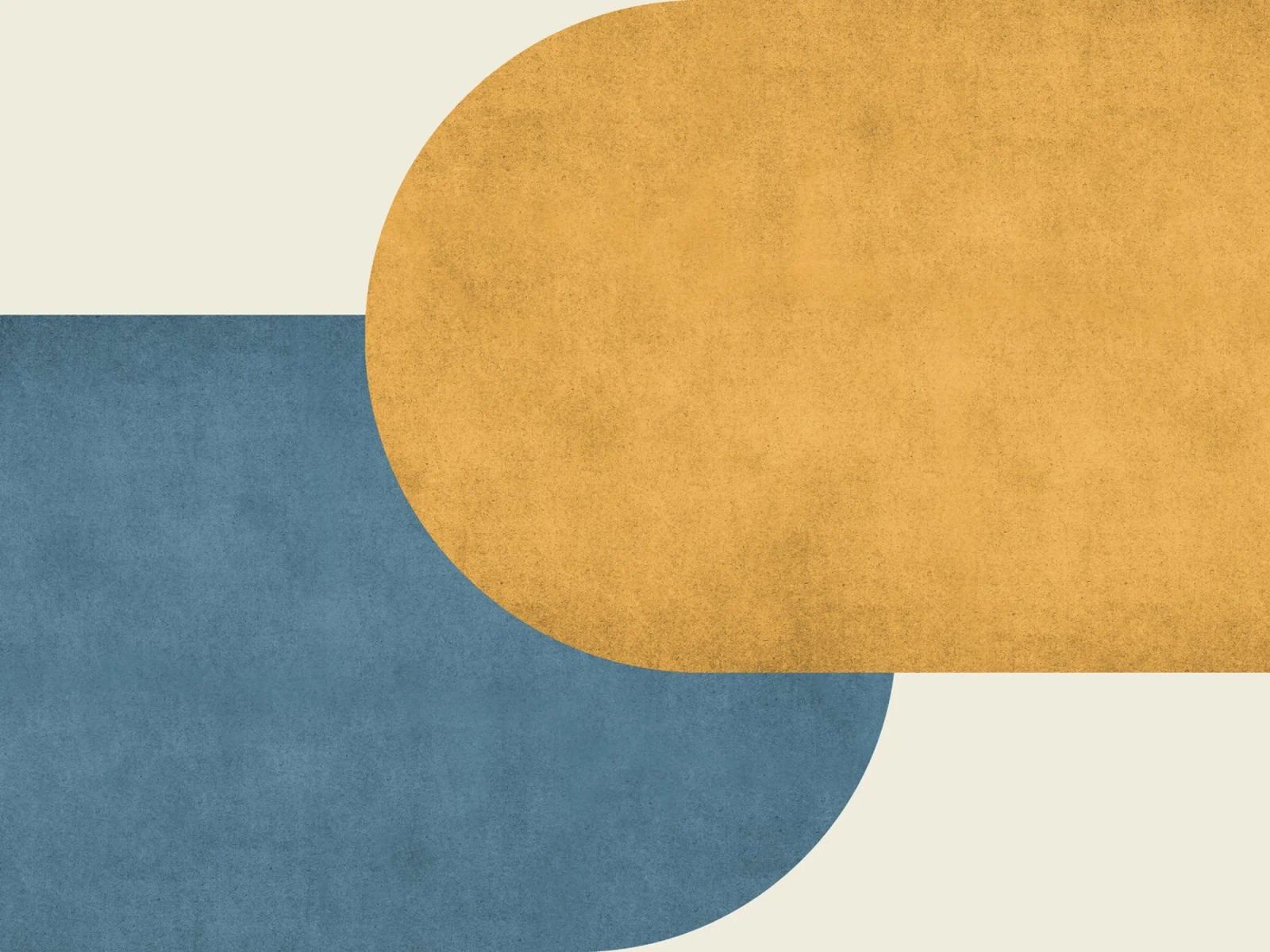 Halfmoon Colorblock - Oro Blu pellicola backlit da MoonlightPrint
