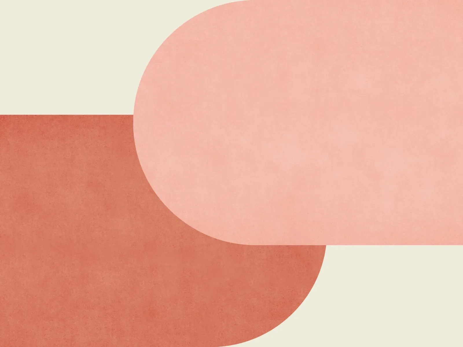 Halfmoon Colorblock - Rosa Arancione pellicola backlit da MoonlightPrint