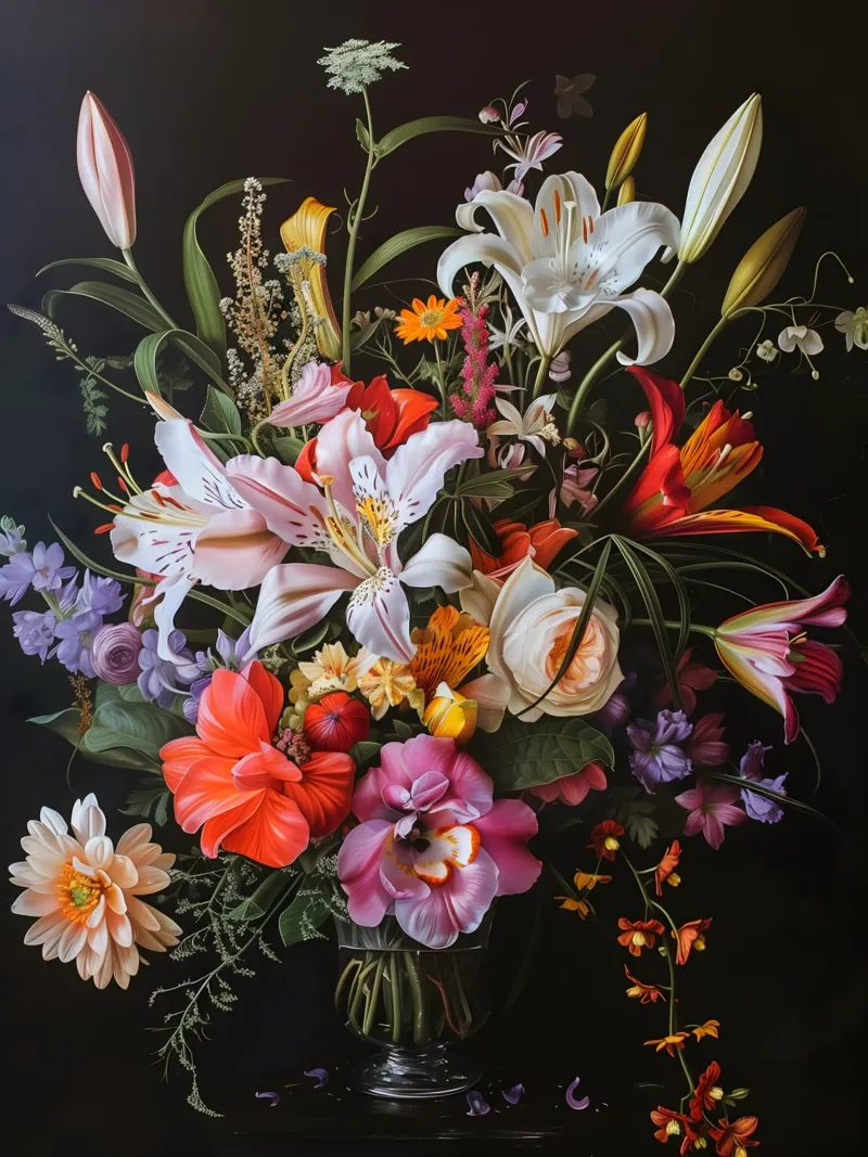 Maximalist Bouquet pellicola backlit da Gypsy Galleria