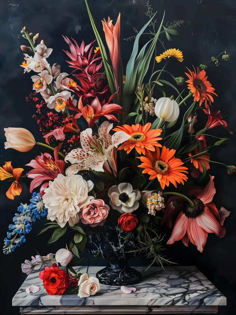 Maximalist Bouquet pellicola backlit da Gypsy Galleria