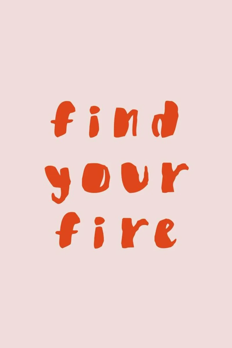 Find Your Fire pellicola backlit da daylight design studio