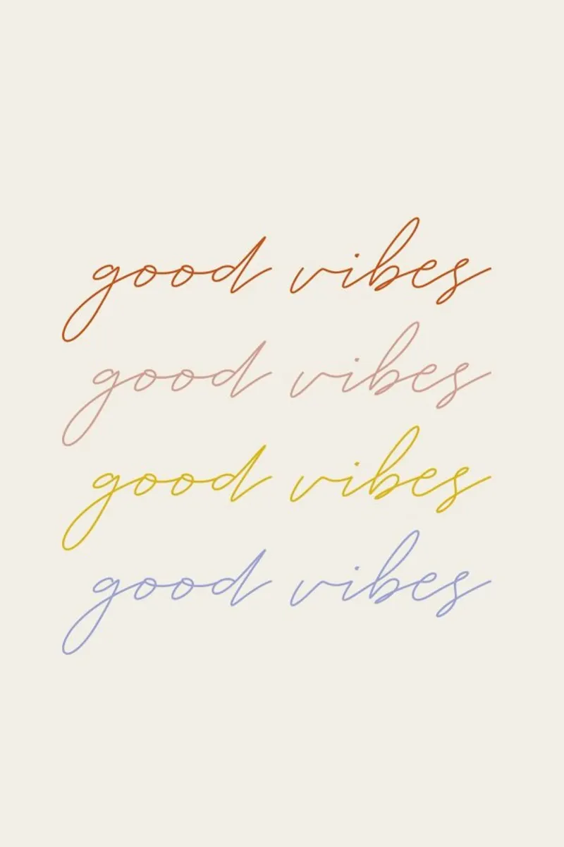 Good Vibes tela da daylight design studio