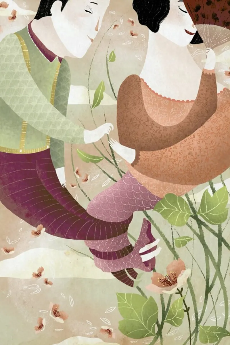 Love Struck canvas by Amalia Restrepo