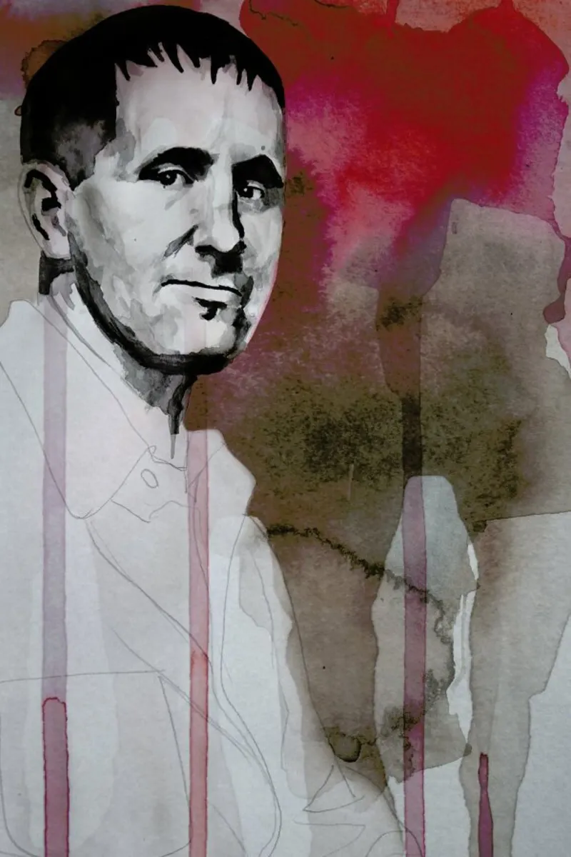 Bertolt Brecht carta hahnemühle da David Diehl