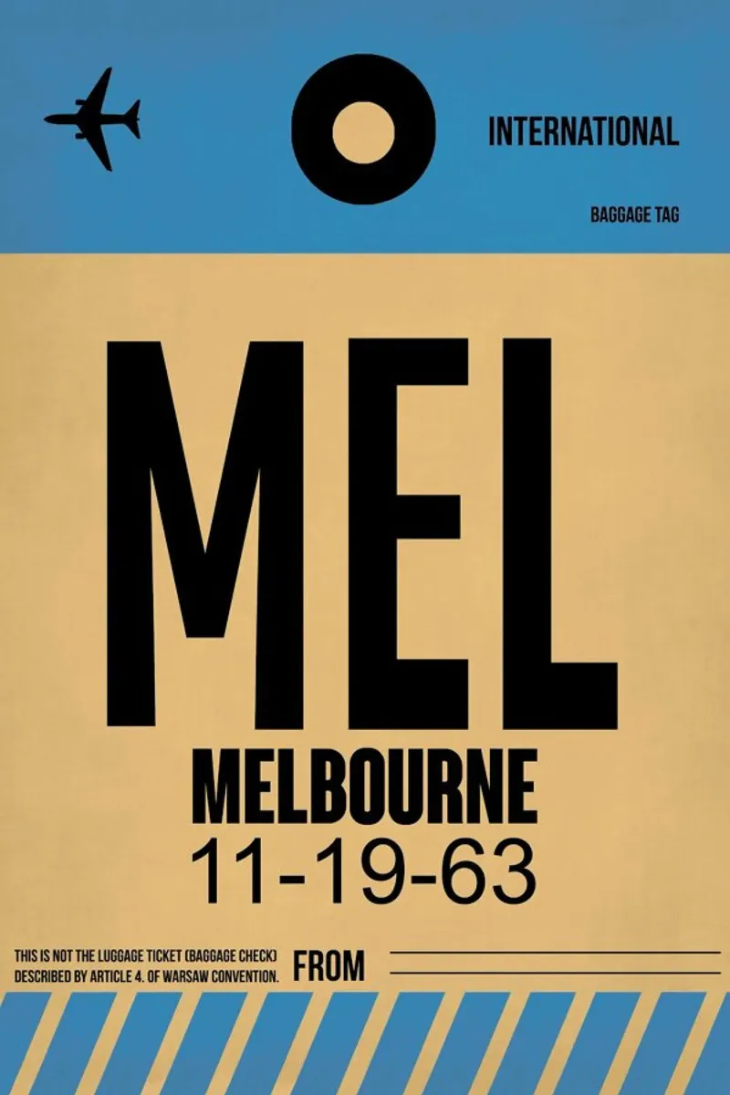 MEL-Melbourne pellicola backlit da Naxart