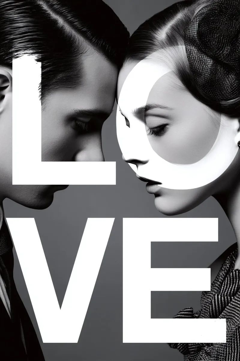 Love #2 tela con Cornice a cassetta da M-Ulrich-Digital Art