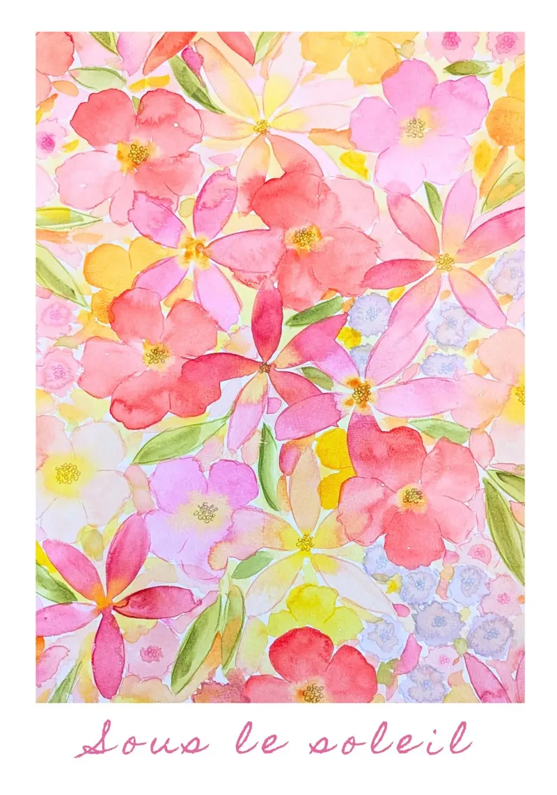 Sous le soleil poster da melimelocreations