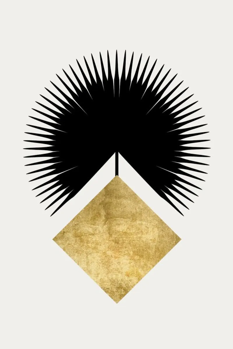 Shape No. 14 Leinwand von Kubistika