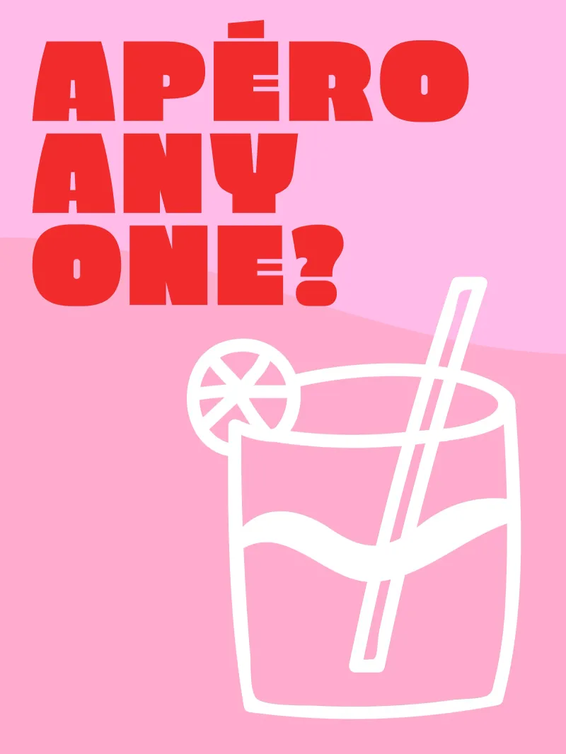 Qualcuno vuole un aperitivo? alluminio dibond da Bureau Purpur