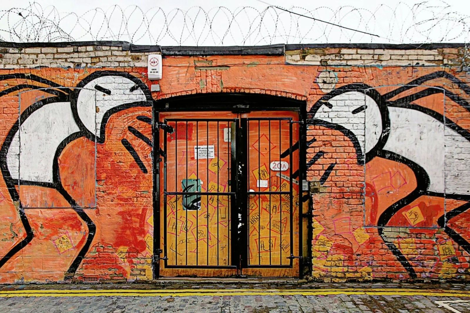 Streetart Orange poster de Sadia