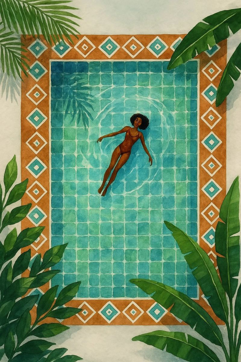 Galleggiare in paradiso poster da Aquarevo