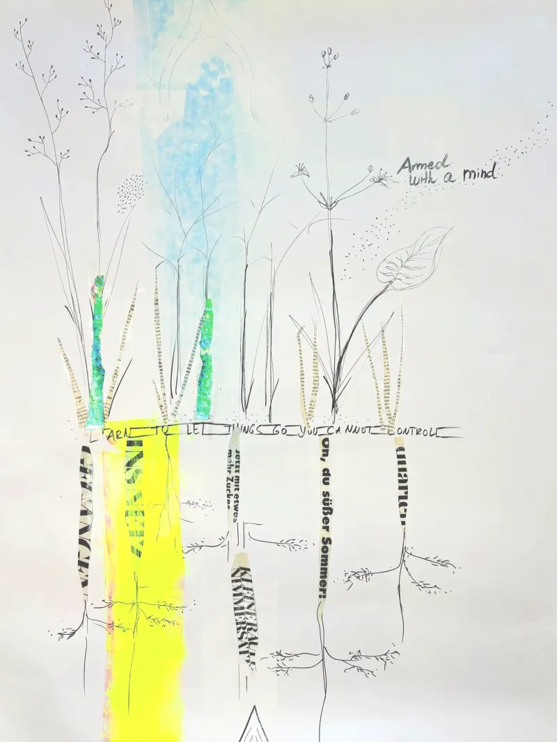 Growing Leinwand von PeHa - ART