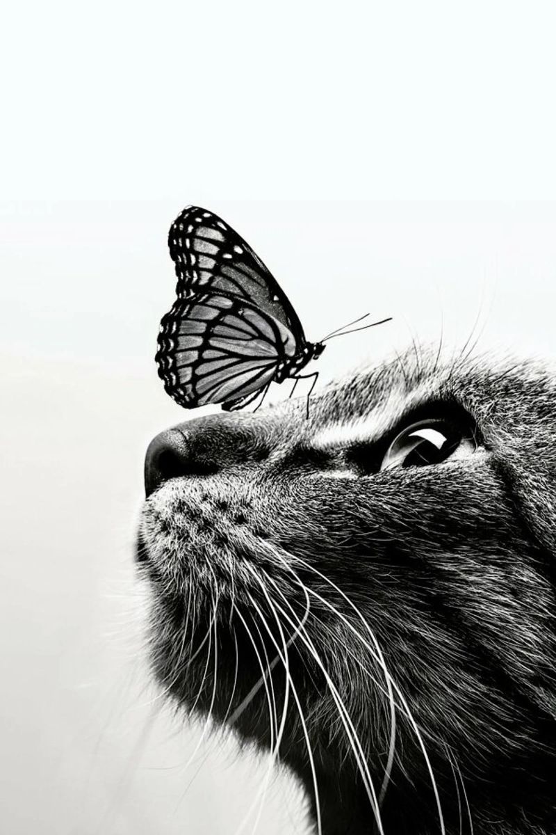 Butterfly Kiss Poster von Natural Kingdom