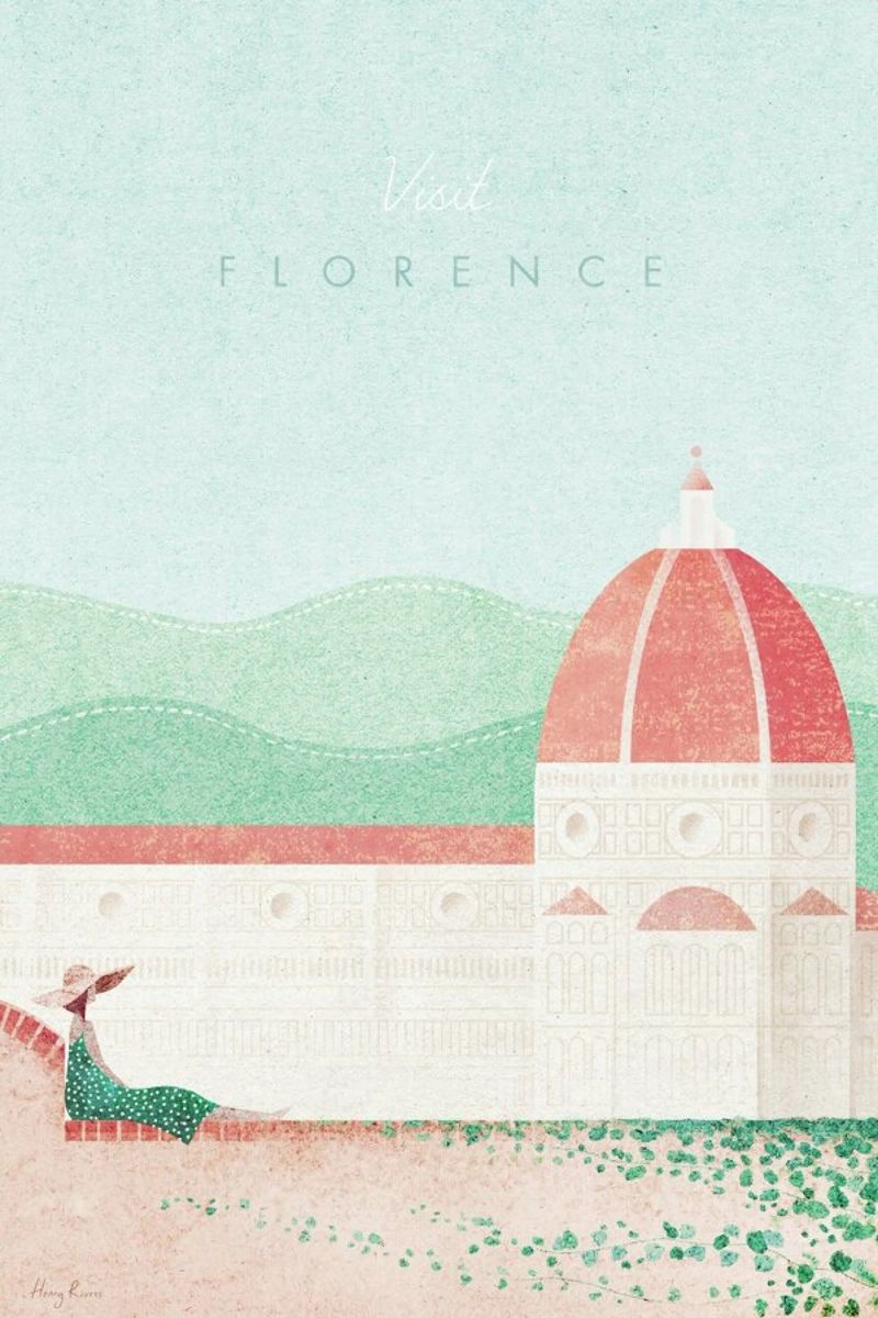 Florence poster de Henry Rivers