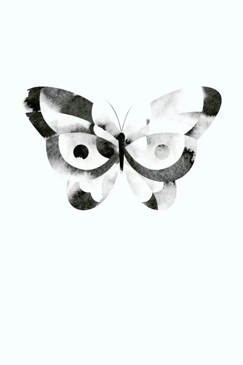 Dark Butterfly pellicola backlit da A Nordic Girl