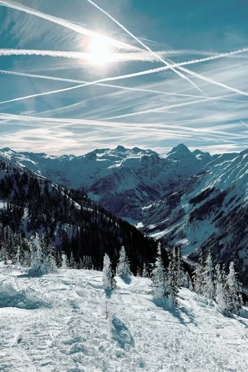 Austrian Alps in Winter pellicola backlit da Sebastian Hilgetag