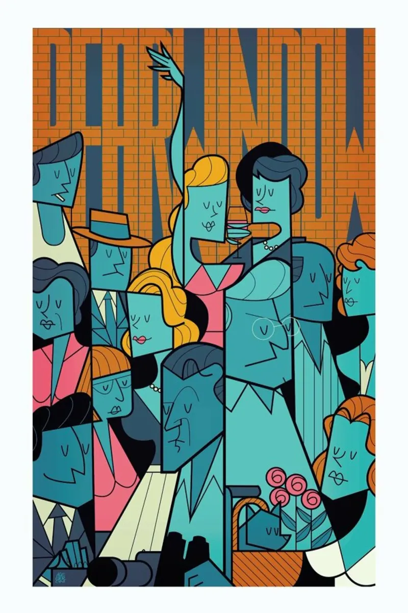 The Window carta hahnemühle da Ale Giorgini