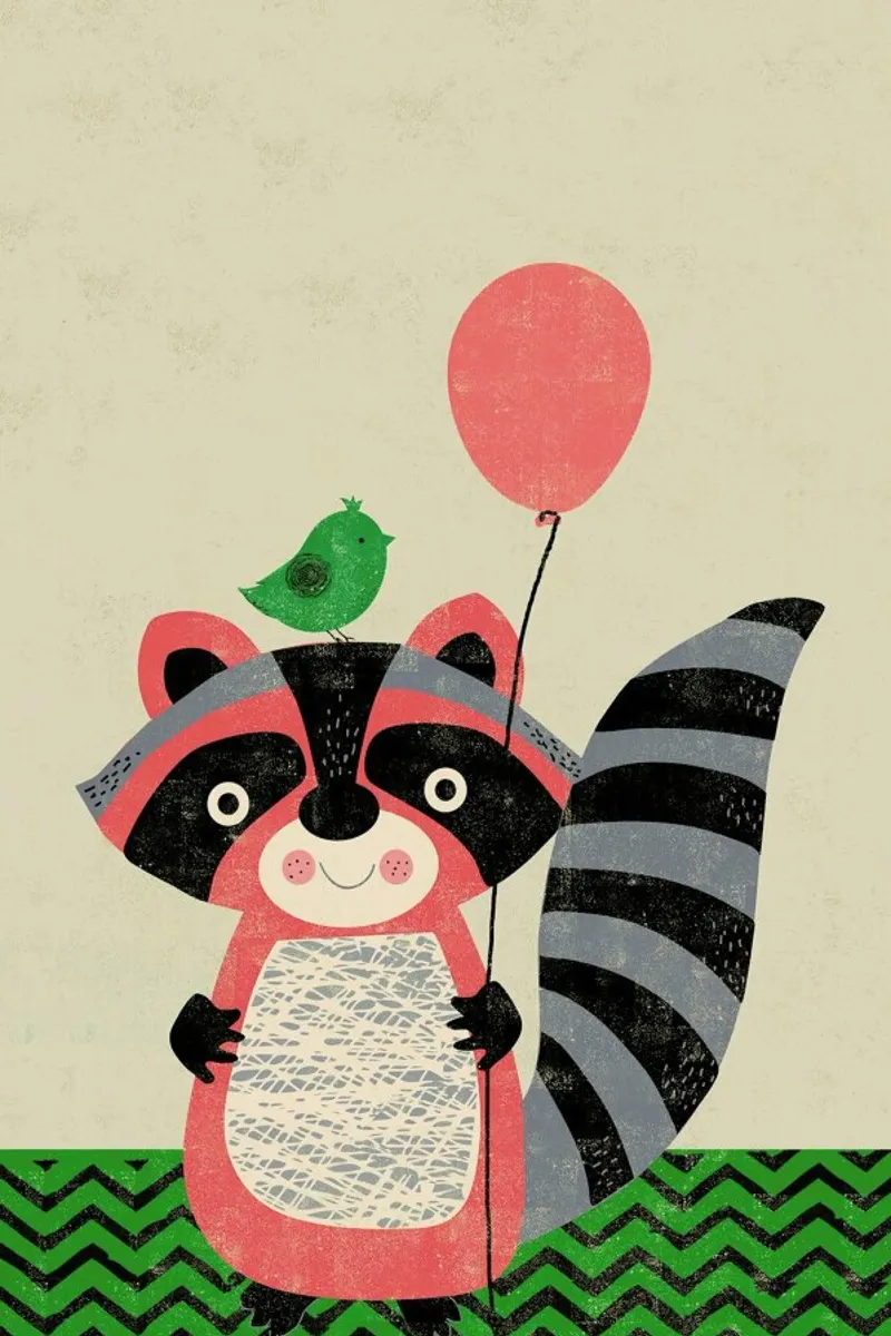 Raccoon 2 hahnemühle by Rocket68