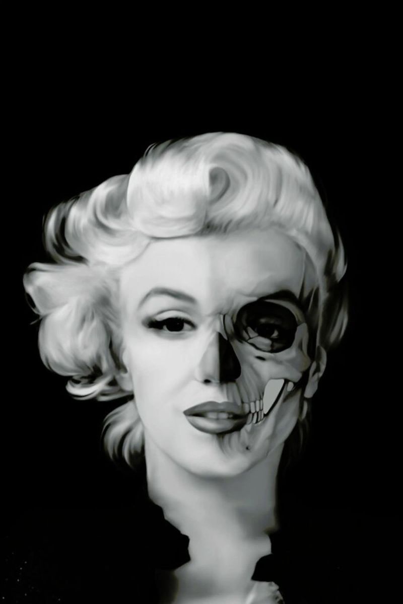 Dead Celebrities Leinwand von Kristy Patterson