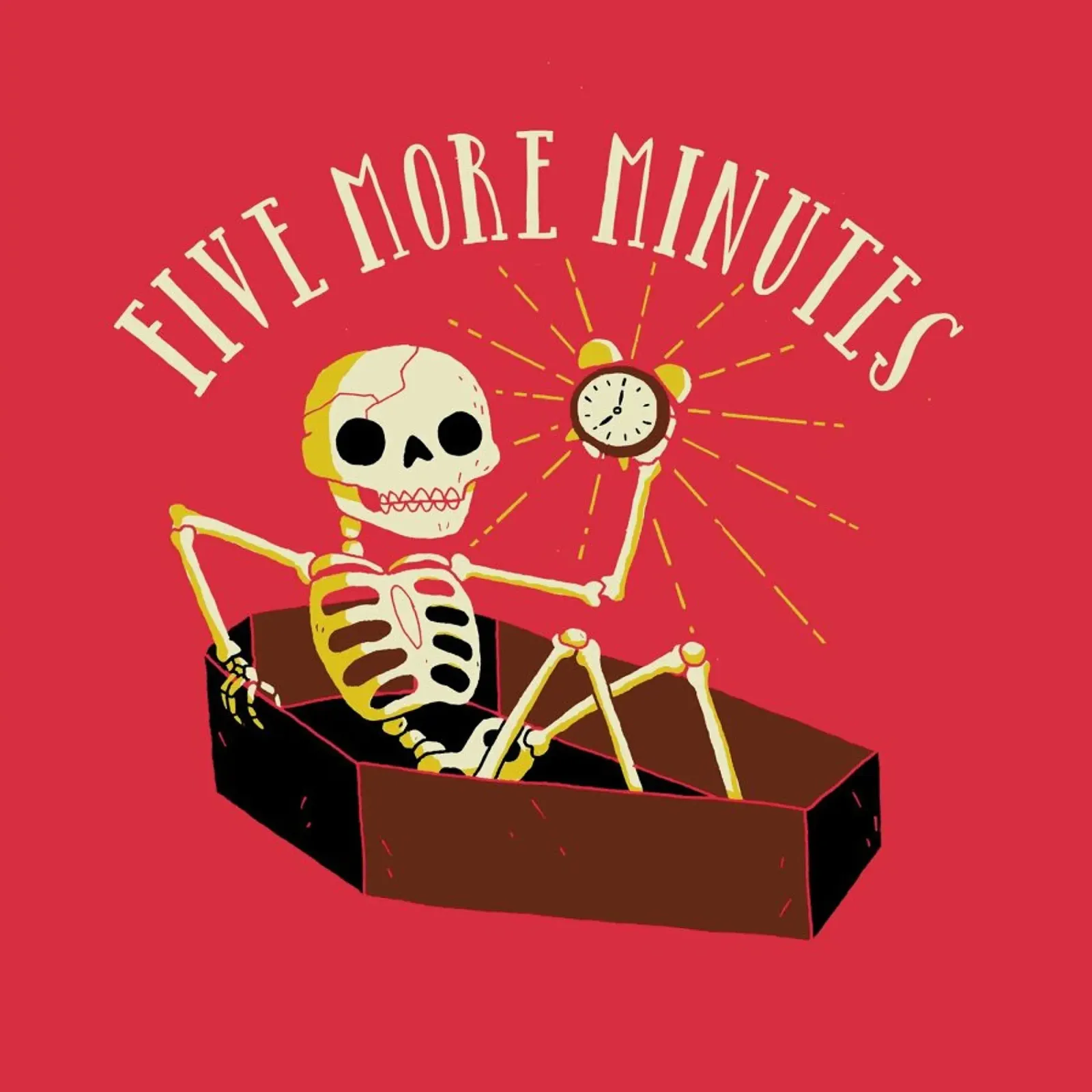Five More Minutes alluminio dibond da DinoMike