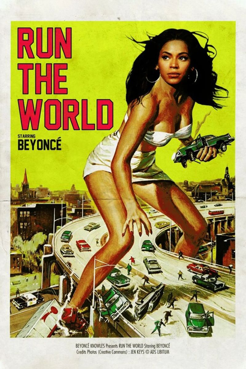 Run the World Poster von Ads Libitum