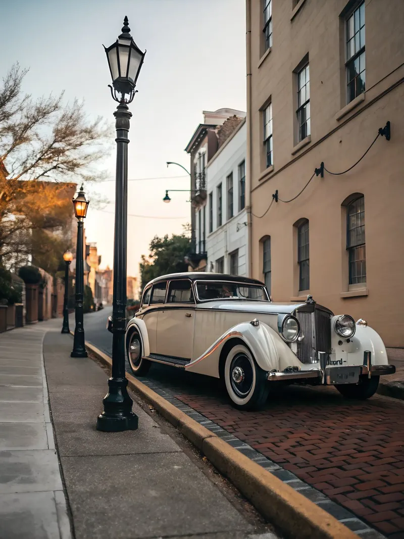 Auto d'epoca pellicola backlit da CAR EDITION